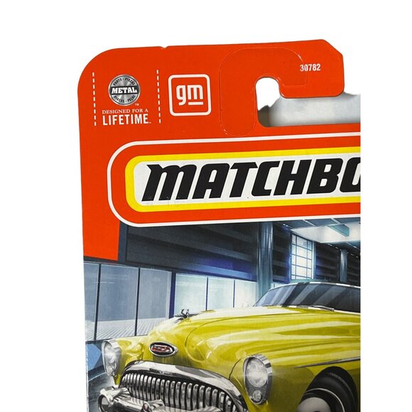 Matchbox 1953 Buick Skylark Convertible Yellow 70 Years 1:64 Diecast Car - Picture 4 of 9